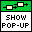 Show Pop-up icon